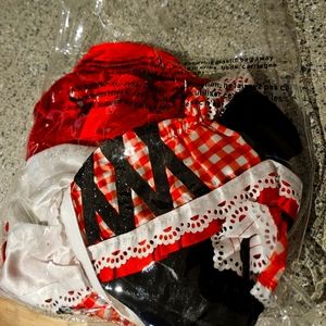 Girls red riding hood costume